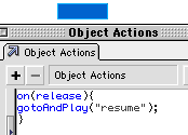object actions screen capture
