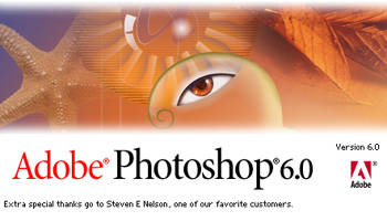Photoshop splash screen