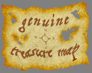 treasure map distorted